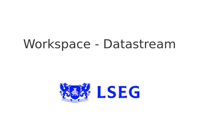 Workspace - Datastream